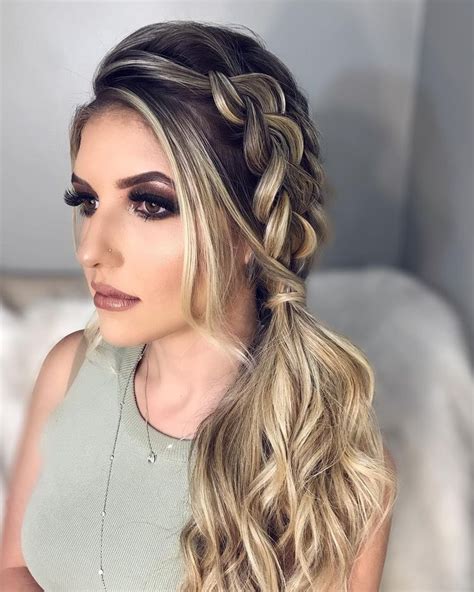 Pin De Aline Monteiro Em Penteado Penteados Laterais Penteados Com