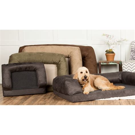 Archie And Oscar™ Hollymead Baxter Couch Microsuede Bolstered Dog Bed