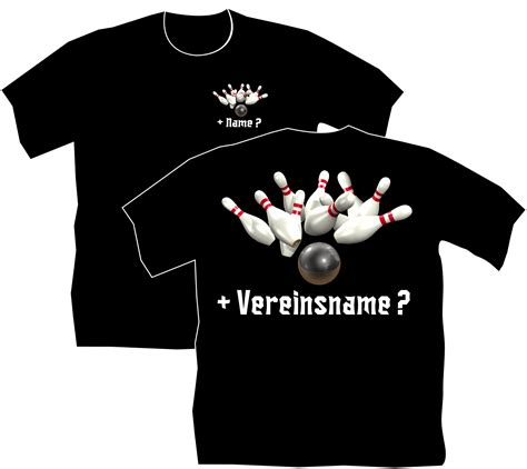 T Shirt Bowling Motiv 17 Flexi Design Online Shop