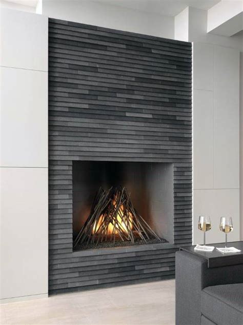 Modern Tiled Fireplace Wall Checkerbatman