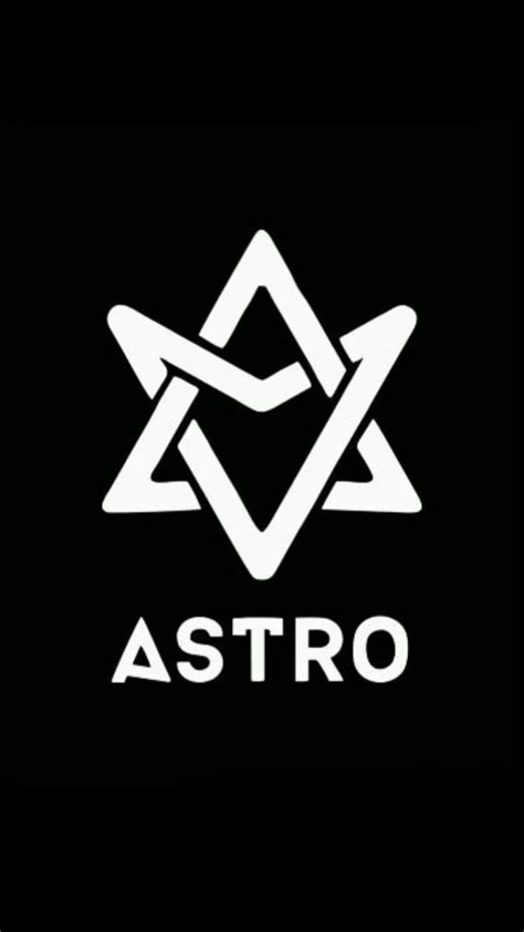 Astro Logo On Black Background