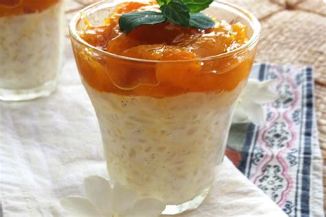 Recette De Riz Au Lait Au Coco Compote De Mangue Citron Vert