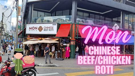 Chinese Muslim Chicken Beef Roti At Bukit Bintang Restoran Mon