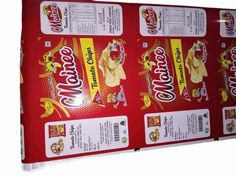 Laminated Snack Food Packaging Pouch Capacity Kg At Kg In