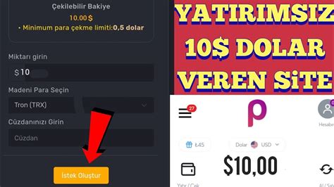 BEDAVA KAZANÇ VEREN WEB SİTE ÇIKTI GÜNLÜK 5 DOLAR VERİYOR