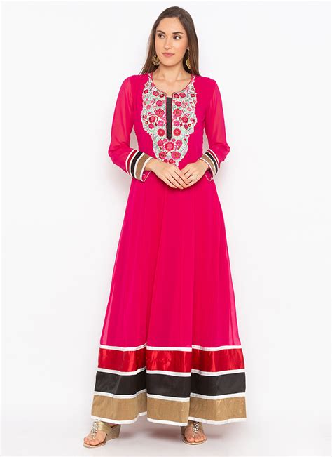 Ankle Length Women Kurta Straight Pant Set