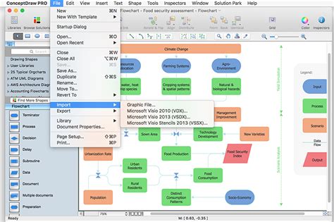 How To Open MS Visio 2013 2016 Files On A Mac Using ConceptDraw PRO