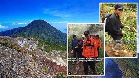 Tampang Pendaki Cilik Yang Hilang Di Gunung Pangrango Sumringah Saat