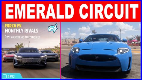 Forza Horizon Emerald Circuit Forza Ev Youtube