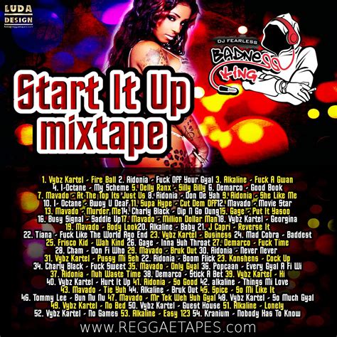 Reggaetapes Dj Fearless Start It Up Mixtape May 2k14