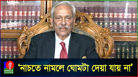 চাপে পড়েই কি নির্বাচনে যা বললেন ব্যারিস্টার শাহজাহান ওমর Shahjahan