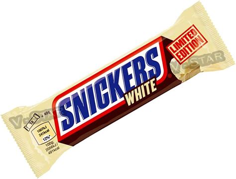 Snickers White Limited Edition 49g Bars Original 32 Uk