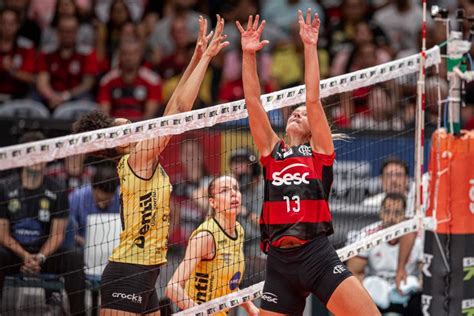 Sesc RJ Flamengo E Dentil Praia Clube Iniciam Disputa Por Final Da