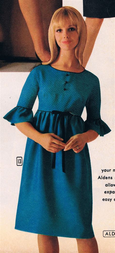 Aldens Catalog Cay Sanderson Vintage Style Dresses S