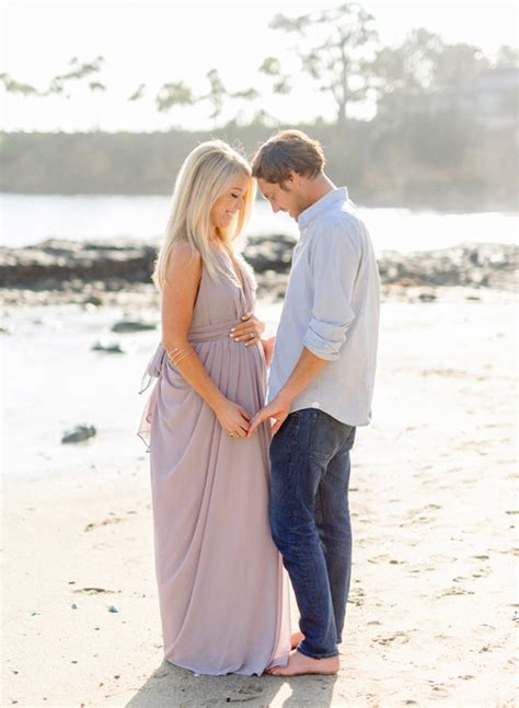 Lavender Laguna Beach Maternity Photos Inspired By This