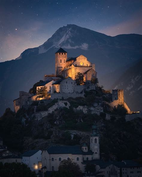 Michael Sidofsky mindz eye Valère Basilica in Sion Switzerland at