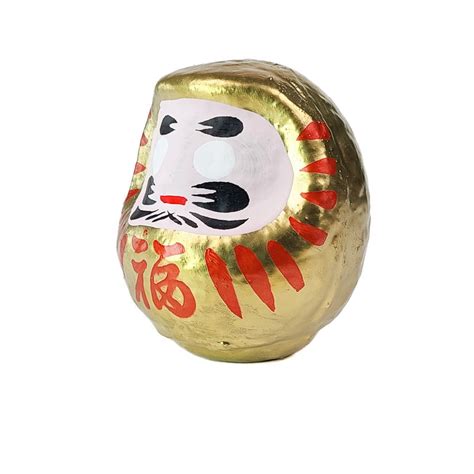 Gold Daruma Doll Japan Avenue