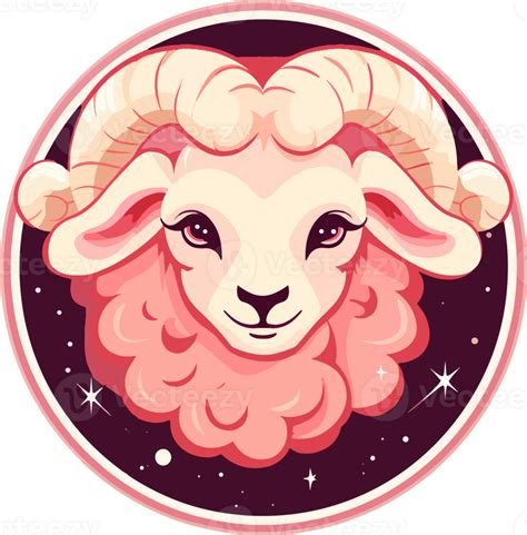 Aries Zodiac Cartoon Ai Generate Png