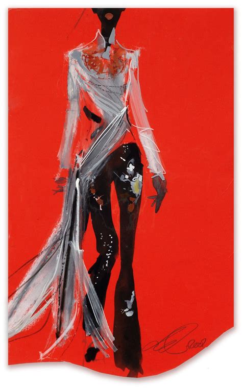 David Downton Fashion Illustration In 2020 Fashion Illustration