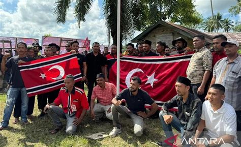 Milad Gam Bendera Bintang Bulan Dikibarkan Di Aceh Timur