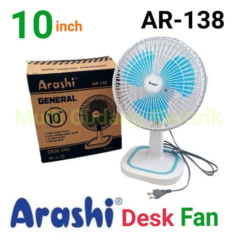 Jual Kipas Angin Meja Arashi Inch General Fan Desk Fan Arashi