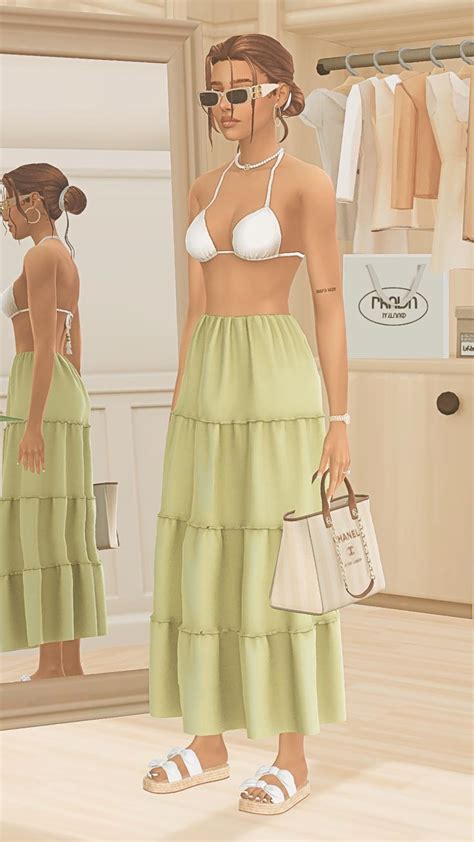 Bbygyal Sims Dresses Sims Clothing Sims Mods Clothes