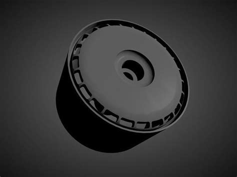 Rotiform Aerodisc Rims With Brakes And Tires For Hot Wheels 3D Model 3D Printable CGTrader