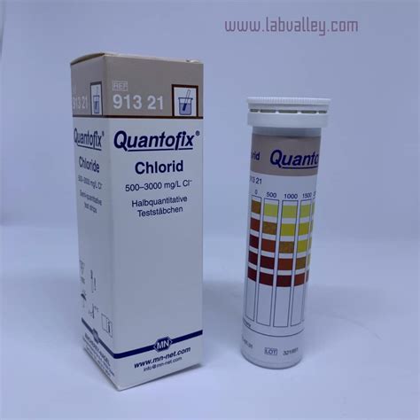 Quantofix chloride รน 91321 ชวง 0 3 000 mg L ยหอ MN แลป วลเล