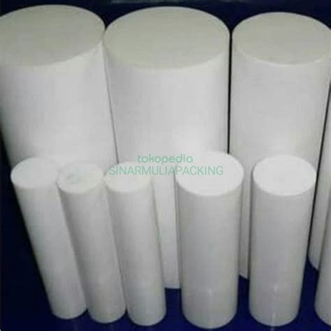 Jual Ptfe Batangan Teflon Rod Dia Mm Panjang Mm Meter