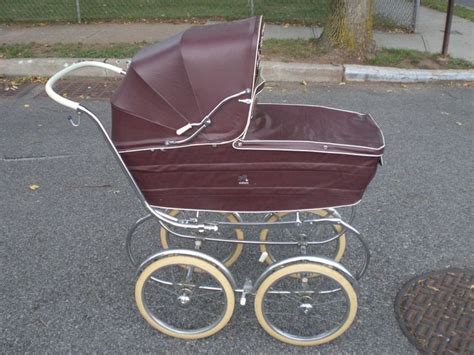 Vintage Antique Baby Carriage Pram Baby Buggy S Giordani Made