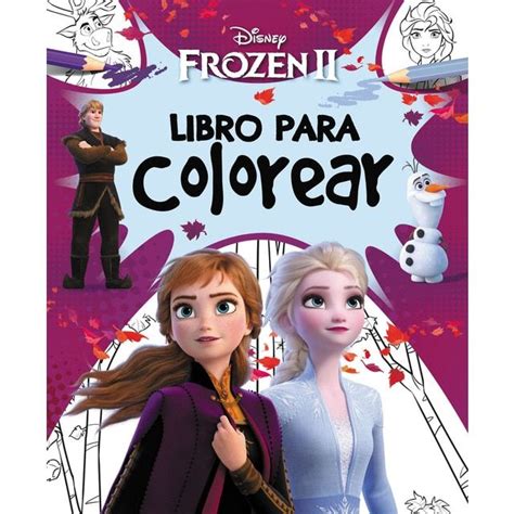 Frozen Libro Para Colorear Tapa Blanda Frozen Frozen Disney