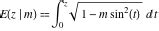 Incomplete Elliptic Integral Of The First Kind Introduction To The