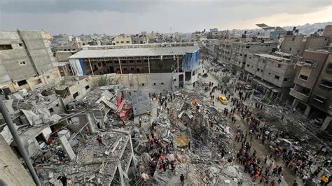 Israel Gaza War Hamas Claims At Least 50 Killed In Israeli Attack On