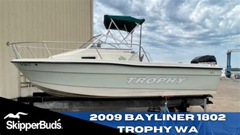 2009 Bayliner 1802 Trophy Wa Fishing Boat Tour Skipperbuds Youtube