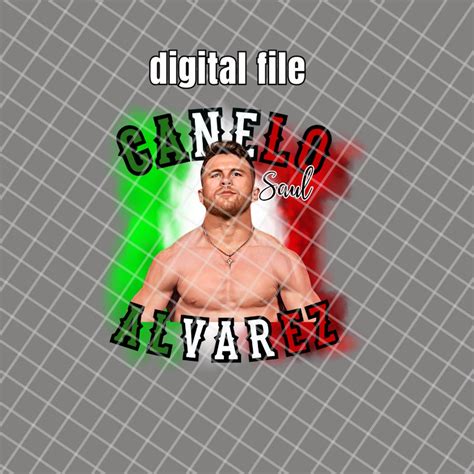 Canelo Alvarez Logo Digital Png File Canelo Sublimation File Mexico