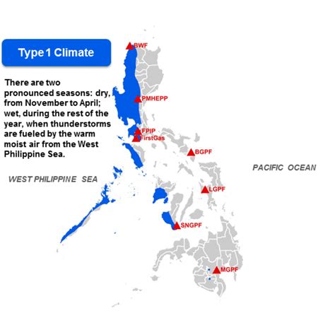 Philippines Climate Map