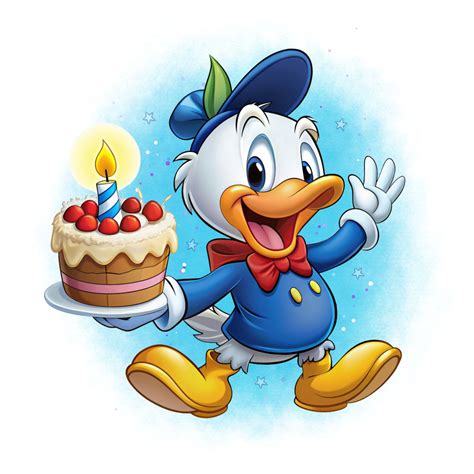 Donald Duck Birthday, Donald Duck Png Clipart, Cute Duck, Mickey Mouse ...