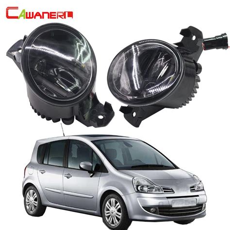 Cawanerl X Car Led Fog Light Daytime Running Lamp Drl White For