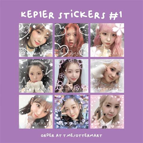 Assorted Kpop Girl Group Deco Mailing Stickers Hobbies Toys