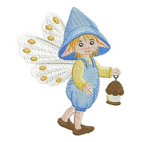 Garden Fairy Machine Embroidery Designs Pack Instant Download Etsy