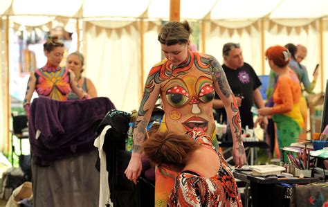 Download Caption Astonishing Artistry At Body Painting Festival