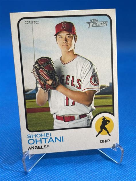 Yahooオークション 大谷翔平2022 Topps Heritage Base Card 150