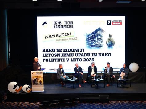 Gradbena Konferenca Biznis In Trendi V Gradbeni Tvu Klan Ar