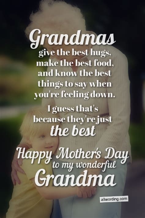 Happy Mother's Day, Grandma! 50 Great Greetings For Granny » AllWording.com