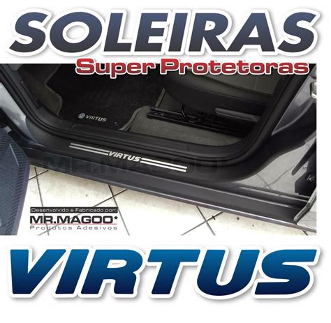 Soleiras Super Protetoras VW Virtus para as 4 Portas até 2024 MRMAGOO