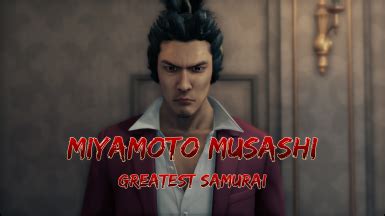 Update Miyamoto Musashi From Ryu Ga Gotoku Kenzan At Yakuza Like A