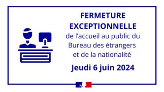 Jeudi 6 Juin 2024 Fermeture Exceptionnelle De L Acceuil Du Bureau Des