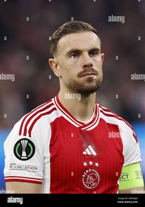 Amsterdam Jordan Henderson Of Ajax During The Uefa Conference League