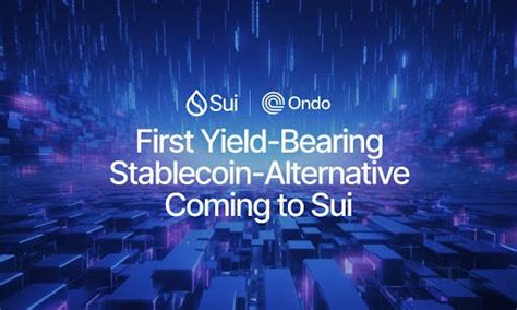 Ondo Launches Native Access To Tokenized Real World Assets On Sui