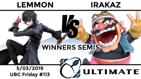 Ubc Friday Winners Semis Lemmon Joker Vs Irakaz Wario Youtube